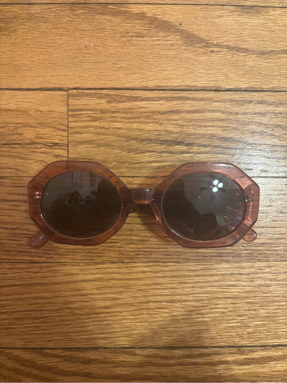 geometric chunky sunglasses